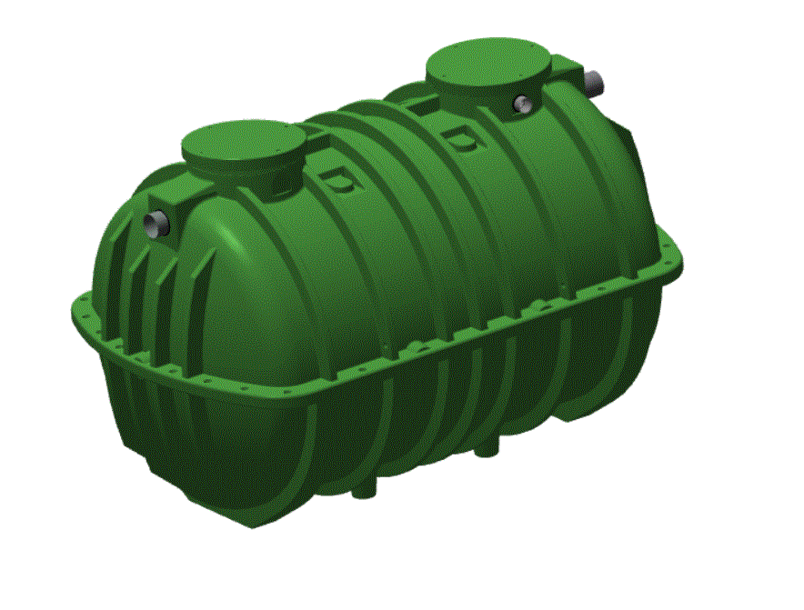 [6308] VEĽKOKAPACITNÉ SEPTIKY od 10 do 20 m³ POLYETYLÉN (PE) - Hlavný obrázok